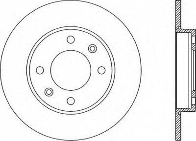 OPEN PARTS bdr189310 -  Тормозной диск